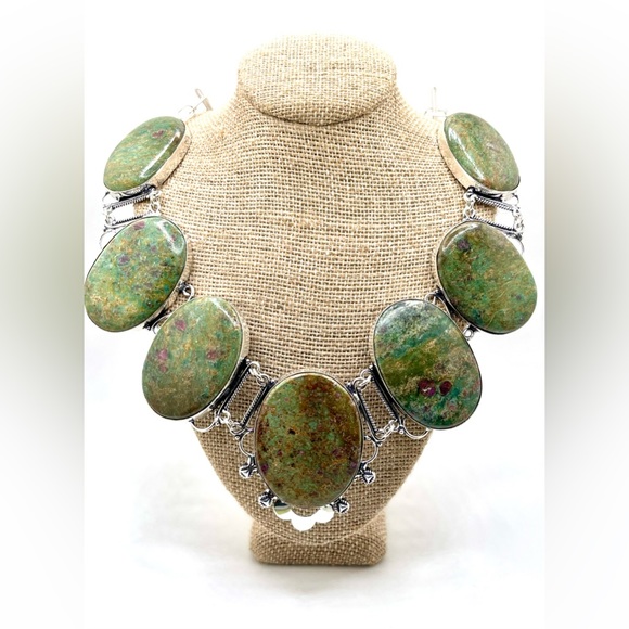 Ruby Fuchsite Necklace “The Ultimate Heart Stone” - Picture 1 of 12